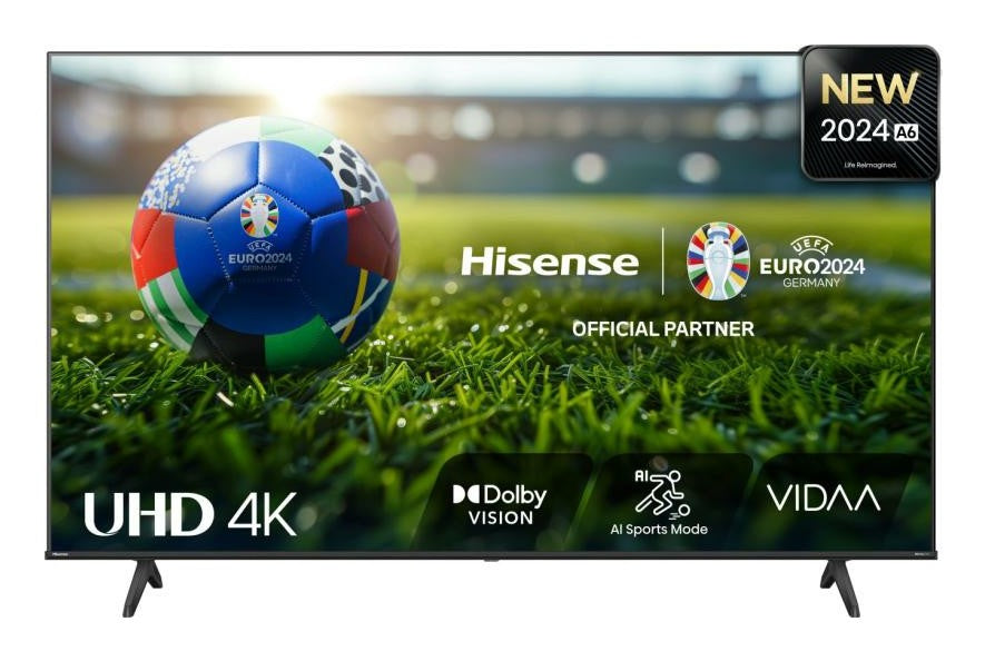 Hisense 43E6NT Televisor 109,2 cm (43) 4K Ultra HD Smart TV Wifi Negro 200 cd m²