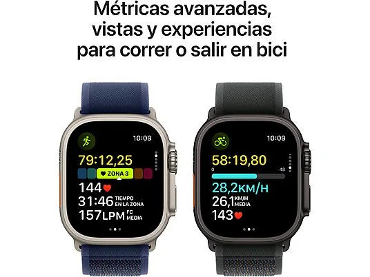 Apple Watch Ultra 2 GPS Cellular 49mm Caja Titanio Correa