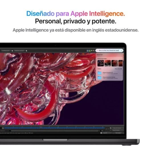 Portátil Apple MacBook Pro Apple M4 10 Núcleos16GB512GB SSDGPU 10 Núcleos14 Negro Espacial