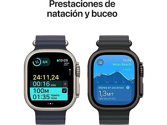 Apple Watch Ultra 2 GPS Cellular 49mm Caja Titanio Correa