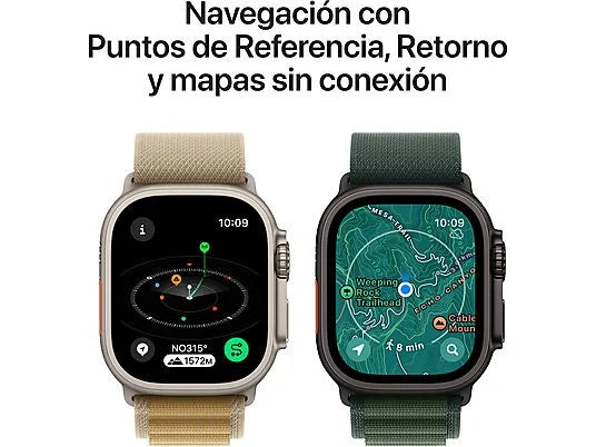 Apple Watch Ultra 2 GPS Cellular 49mm Caja Titanio Correa