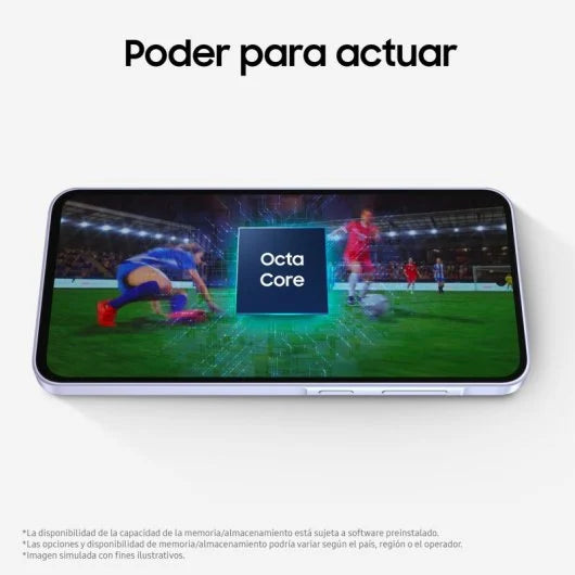 Samsung Galaxy A36 5G 6GB128GB Smartphone 6.7 Super AMOLED Android 15 Lavanda Versión Importada EU