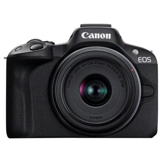 Cámara Digital Canon EOS R50 24.2MP WiFi + RF-S 18-45mm F4.5-6.3 IS STM
