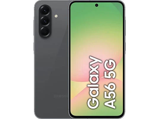 Móvil - Samsung Galaxy A56 5G, Negro, 128 GB, 8 GB RAM, 6.7 FHD+ Super AMOLED, Exynos 1580, 5000 mAh, Android 15