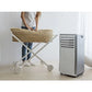 Aire acondicionado portátil - Cecotec ForceClima 9100 Soundless, 1010 W, 2268 fgh, 4 modos, 2 velocidades, Silencioso, Mando a distancia, Blanco
