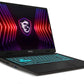 Portátil gaming - MSI Sword 16 HX B14VFKG-892XES, 16 Full-HD+, Intel® Core™ i7-14650HX, 32GB RAM, 1TB SSD, GeForce RTX™ 4060, Sin sistema operativo