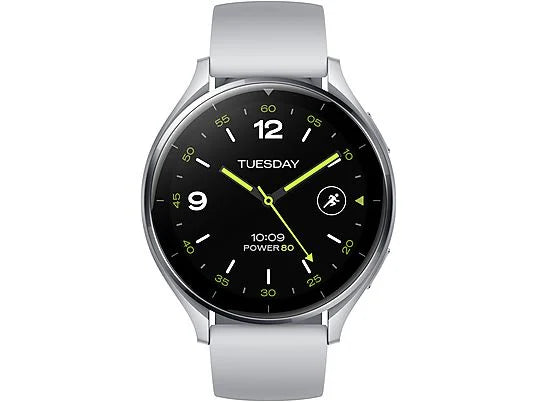 Smartwatch - Xiaomi Watch 2, AMOLED, Bluetooth, GPS Dual de 5 sistemas, 150 modos fitness, Plata