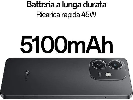 OPPO A40, Negro, Móvil Android, 128 GB, 6 GB RAM, 6,67  LCD, Panda Glass, 90 Hz, Qualcomm Snapdragon, 5100 mAh