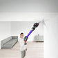 Aspirador escoba - Dyson v11™ Advanced, Potencia succión 200 AW, Autonomía 60 min, Accesorios, 3 Modos, MoradoNíquel