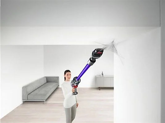 Aspirador escoba - Dyson v11™ Advanced, Potencia succión 200 AW, Autonomía 60 min, Accesorios, 3 Modos, MoradoNíquel