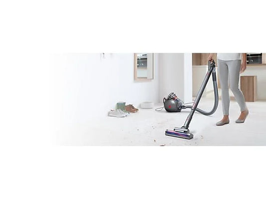 Aspirador sin bolsa - Dyson Big Ball™ Absolute 2, 700 W, Cubo 1.5 l, Sin filtro, Sin bolsa, Accesorios, Plateado