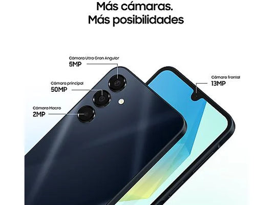 Móvil - Samsung Galaxy A16 LTE, Light Green, 128 GB, 4 GB RAM, 6.7 FHD+ Super AMOLED, Mediatek G99 Octa-core, 5000 mAh, Android