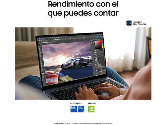 Portátil - Samsung Galaxy Book4, 15.6 FHD, Intel® Core™ i5-1335U, 16GB RAM, 512GB SSD, Intel® Graphics, W11H, Gris
