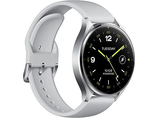 Smartwatch - Xiaomi Watch 2, AMOLED, Bluetooth, GPS Dual de 5 sistemas, 150 modos fitness, Plata