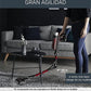 Aspirador escoba - Rowenta RH2079 X-Force Flex 9.60 Animal Care, 100 AW, 0.4 L, 45 min, Tecno.Ciclónica, 3 modos, Ultraligera, Especial Mascotas, Roja