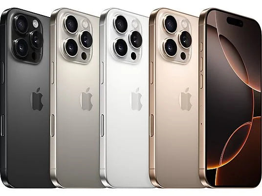Apple iPhone 16 Pro Max, Titanio Blanco, 256 GB, 5G, 6.9 " OLED Super Retina XDR, Chip A18 Pro, iOS