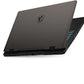 Portátil gaming - MSI Sword 16 HX B14VFKG-892XES, 16 Full-HD+, Intel® Core™ i7-14650HX, 32GB RAM, 1TB SSD, GeForce RTX™ 4060, Sin sistema operativo