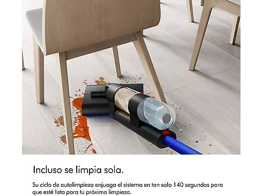 Fregona eléctrica - Dyson WashG1™, Limpieza de húmedo y seco, Sin cables, Autonomía 35 min, Autolimpiante