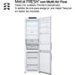 Frigorífico combi - LG GBV21NCDSW, No Frost, 186 cm, 344 l, DoorCooling™, FRESHConverter™, Blanco