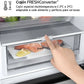 Frigorífico combi - LG GBV3200DPY, Total no Frost, 203 cm, 387 L, DoorCooling+™, FRESHConverter™, Inox antihuellas