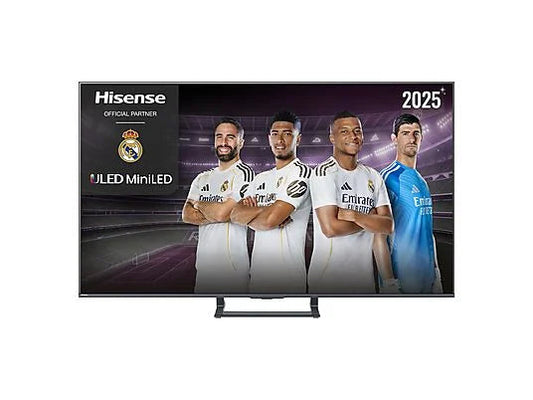 TV Mini LED 75 - Hisense 75E8Q, UHD 4K, 144 Hz, Hi-View Engine, Escalador HDR IA, Subwoofer integrado, Negro