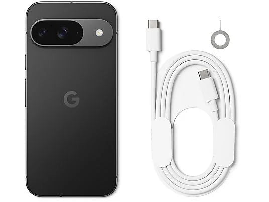 Móvil - Google Pixel 9, Obsidiana, 128 GB, 12 GB RAM, 6.3 Actua OLED, Google Tensor G4, 4700 mAh, Android 14
