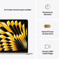Apple MacBook Air (2025) 13.6 Retina, Chip M4 Apple, CPU de 10 núcleos, GPU de 10 núcleos, 16 GB RAM, 512GB de SSD, Blanco Estrella