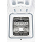 Lavadora carga superior - OK OWM 6213 D, 6 kg, 1000 rpm, 15 Programas, bloqueo niños, Blanco