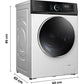 Lavadora Cecotec Bolero DressCode 10500 Inverter a 10kg 1400