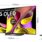 Smart TV LG 55" 4K 3840x2160 OLED55B36LA