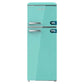 Frigorífico Retro Bolero CoolMarket 2d Origin 215 Green E Cecotec