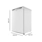 Congelador blanco con capacidad para 90 litros Bolero CoolMarket TF 90 Cecotec