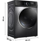 Lavadora Cecotec Bolero DressCode 9500 Inverter a 9kg 1400 rpm