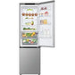 Frigorífico combi - LG GBV3200DPY, Total no Frost, 203 cm, 387 L, DoorCooling+™, FRESHConverter™, Inox antihuellas
