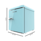 Bolero CoolMarket TT Origin 45 Blue E Mini Frigorífico Retro Sobremesa