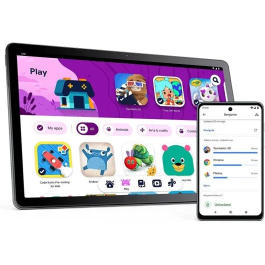 Lenovo Tab M10 Plus (3rd Gen) 2023 4GB/128GB Gris - Tablet