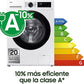 Samsung WW90CGC04DAEEC lavadora de carga frontal 9kg a Blanco