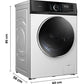 Lavadora Cecotec Bolero DressCode 9500 Inverter a 9kg 1400 rpm Blanco