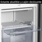 Congelador Vertical 145l 5 cajones puerta Reversible Chiq