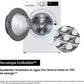 Lavadora carga Frontal- Samsung WW90CGC04DTEEC, 9 kg, Blanco