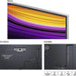 TV OLED 77" - LG OLED77G54LW, OLED 4K, Procesador Inteligente α11 AI Processor 4K Gen2, Smart TV, Rocky Black