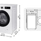 Lavadora Samsung WW80CGC04DAEEC 8kg 1400rpm