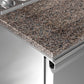 Saladette  Pizzakühltisch Premium - 1,37 x 0,7 M - mit 3 Türen
