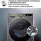LG - lavadora F4WR7009AGS 9kg 1400rpm Inox a