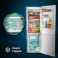 Cecotec Bolero CoolMarket Combi 322 Glass Black Frigorífico Combi E cristal Negro
