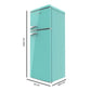 Frigorífico Retro Bolero CoolMarket 2d Origin 215 Green E Cecotec