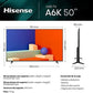 Hisense 50A6K - Televisor LED Smart TV 50 4K