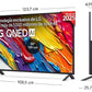 TV QNED 55 - LG 55QNED82A6B, UHD 4K, Procesador Inteligente α7 AI Processor 4K Gen8, Smart TV, DVB-T2 (H.265), Ashed Blue
