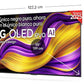 TV OLED 55 - LG OLED55G54LW.AEU, OLED 4K, Procesador Inteligente α11 AI Processor 4K Gen2, Smart TV, DVB-T2 (H.265), Rocky Black