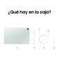 Tablet - Samsung Tab S9 FE+ Wifi , 8+128GB, 12.4", Verde